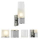 Icycle 1 Light 5 inch Chrome Sconce Wall Light