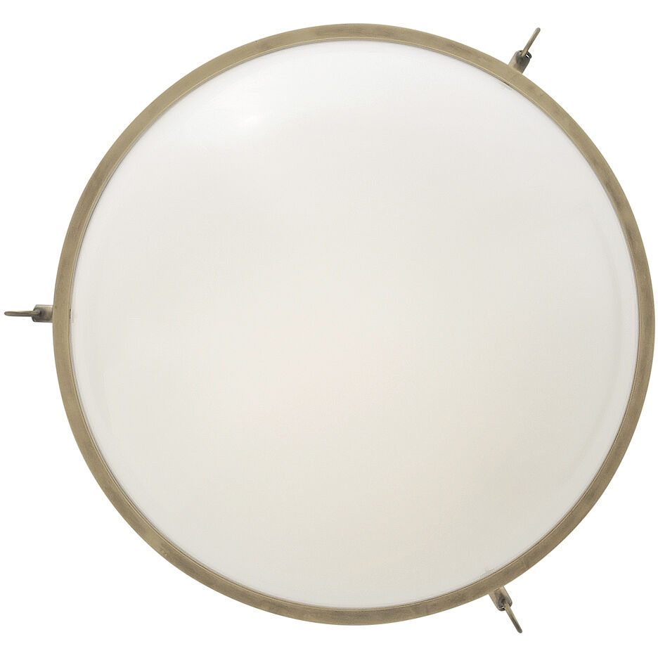 Collins 1 Light 15 inch Heritage Brass Pendant Ceiling Light