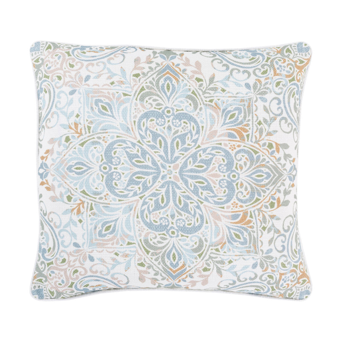 Blue and tan pillow covers best sale