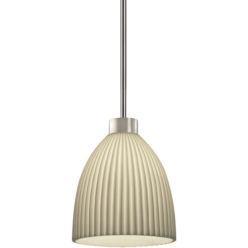 Porcelina LED 18 inch Brushed Nickel Pendant Ceiling Light