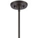 Manhattan Boutique 1 Light 9 inch Oil Rubbed Bronze Mini Pendant Ceiling Light