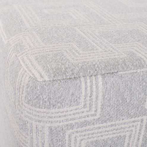 Syros Universal 18 inch Fog Outdoor Ottoman