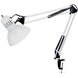 Working/Task Lamps 36 inch 100.00 watt White Task Table Lamp Portable Light, Spring Balanced Arms