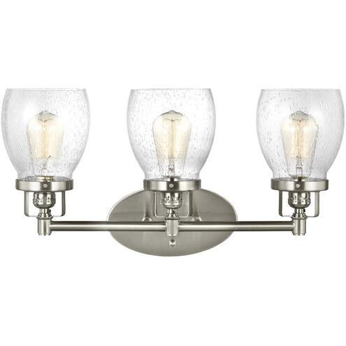 Belton 3 Light 21 inch Brushed Nickel Wall Bath Fixture Wall Light
