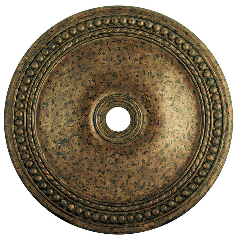 Wingate Hand Applied Venetian Golden Bronze Ceiling Medallion