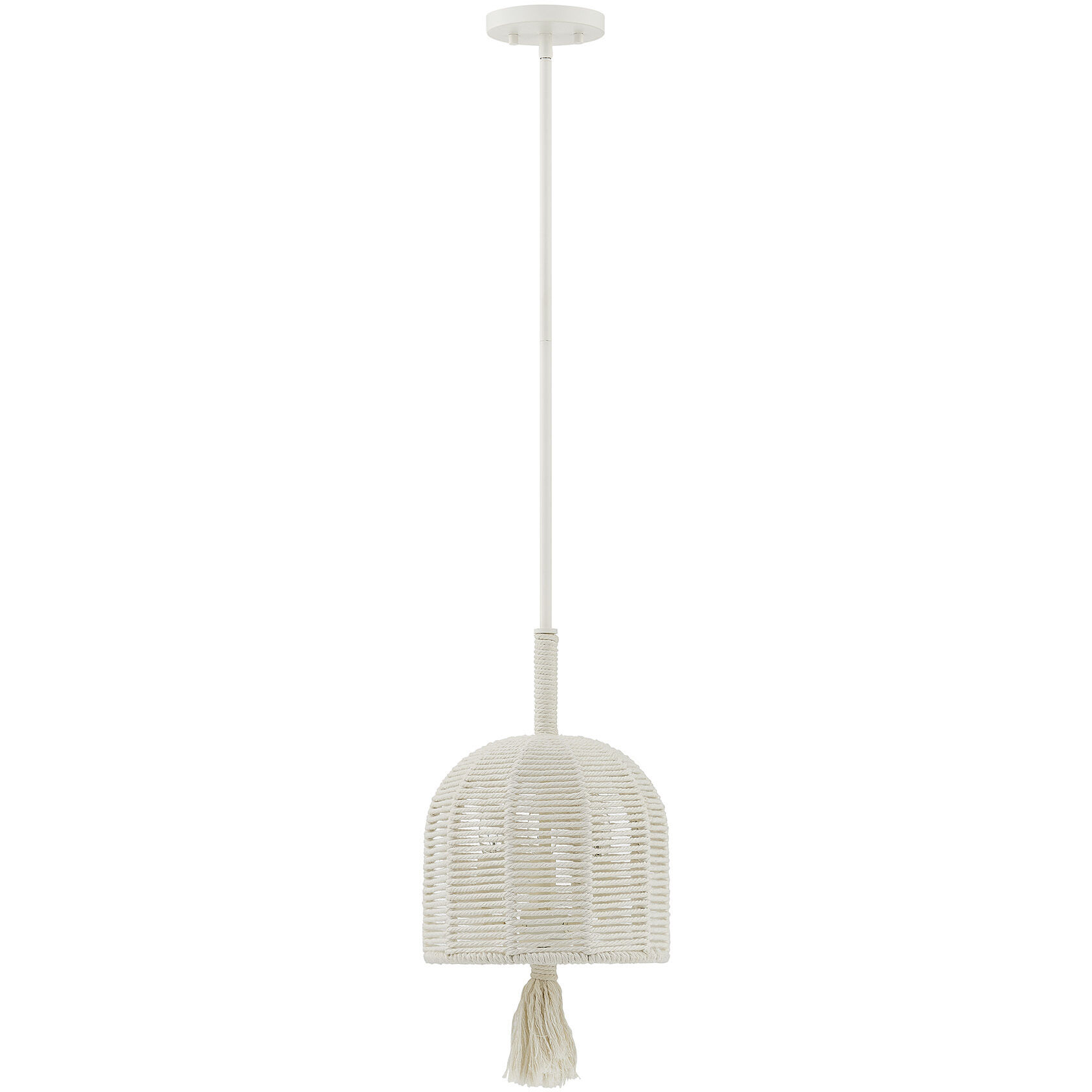 Lunara 3 Light 10 inch Cotton Pendant Ceiling Light