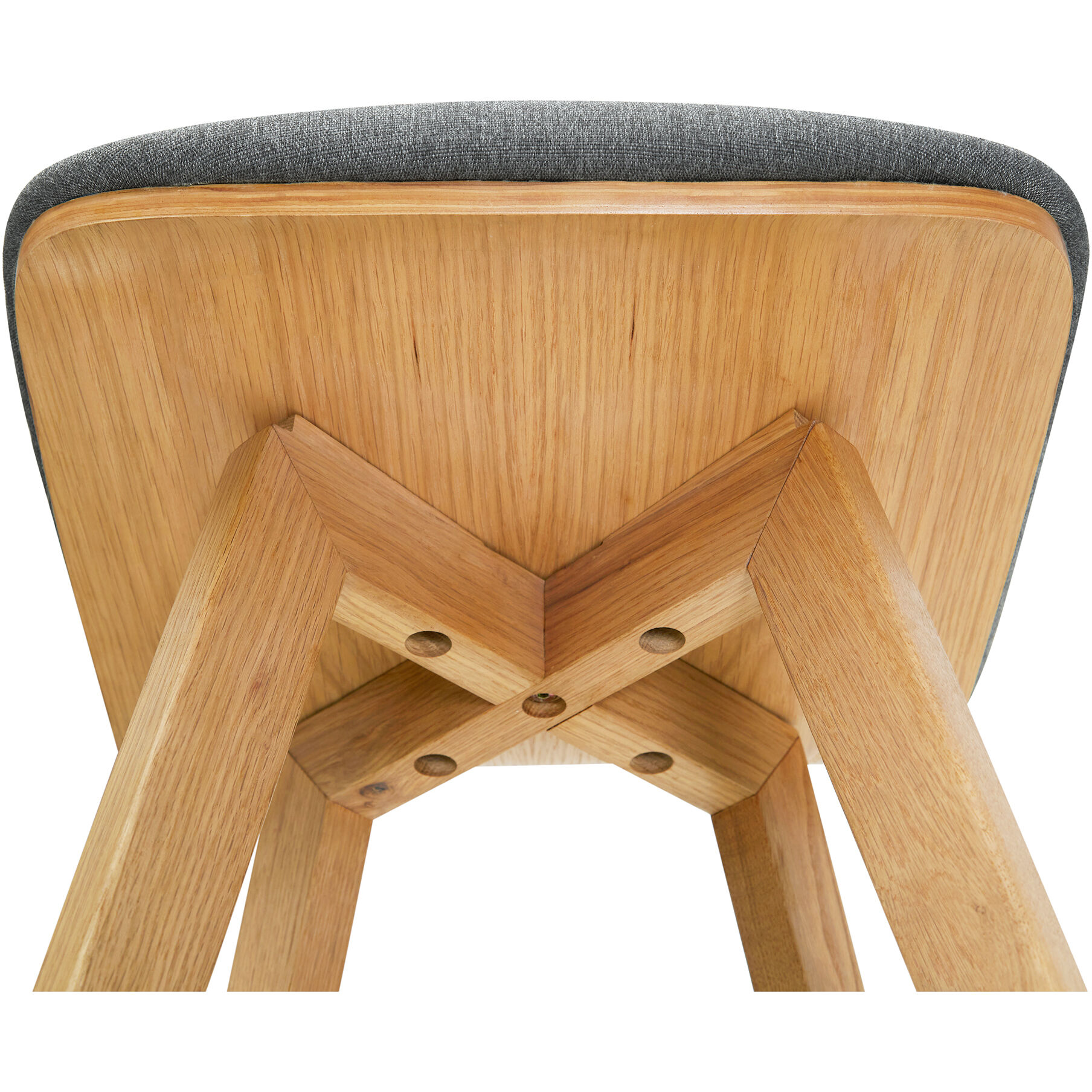 Napoli 38 inch Grey Barstool