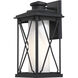 Lansdale 1 Light 18 inch Coal Outdoor Wall Mount, Great Outdoors
