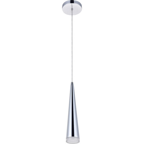 Fantasia LED 4.72 inch Chrome Pendant Ceiling Light