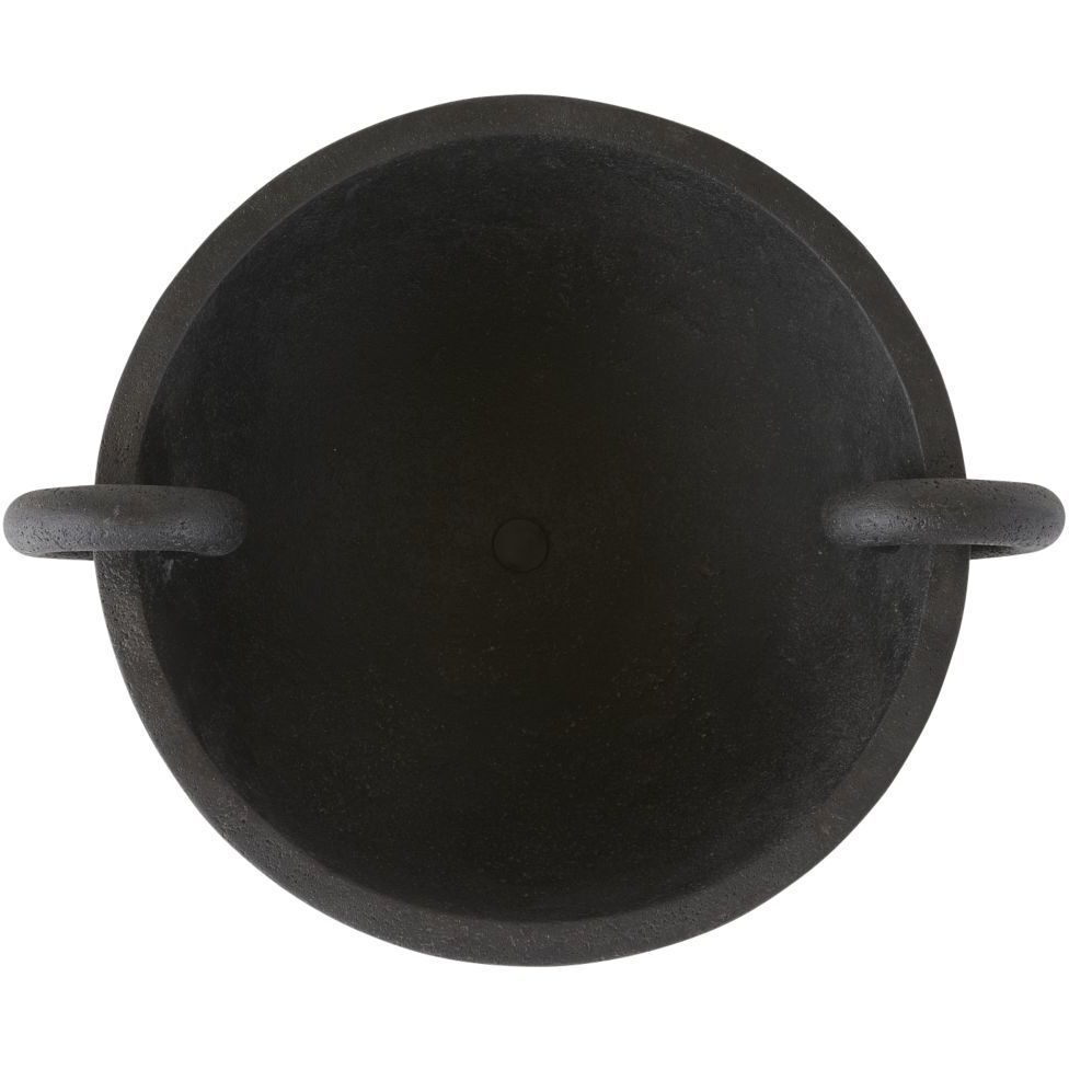 Clarke Black Outdoor Planter