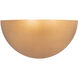Collette Wall Sconce Wall Light in 2700K, Aged Brass, dweLED