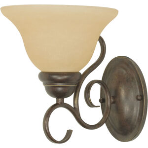 Castillo 1 Light 7 inch Sonoma Bronze and Champagne Wall Sconce Wall Light 