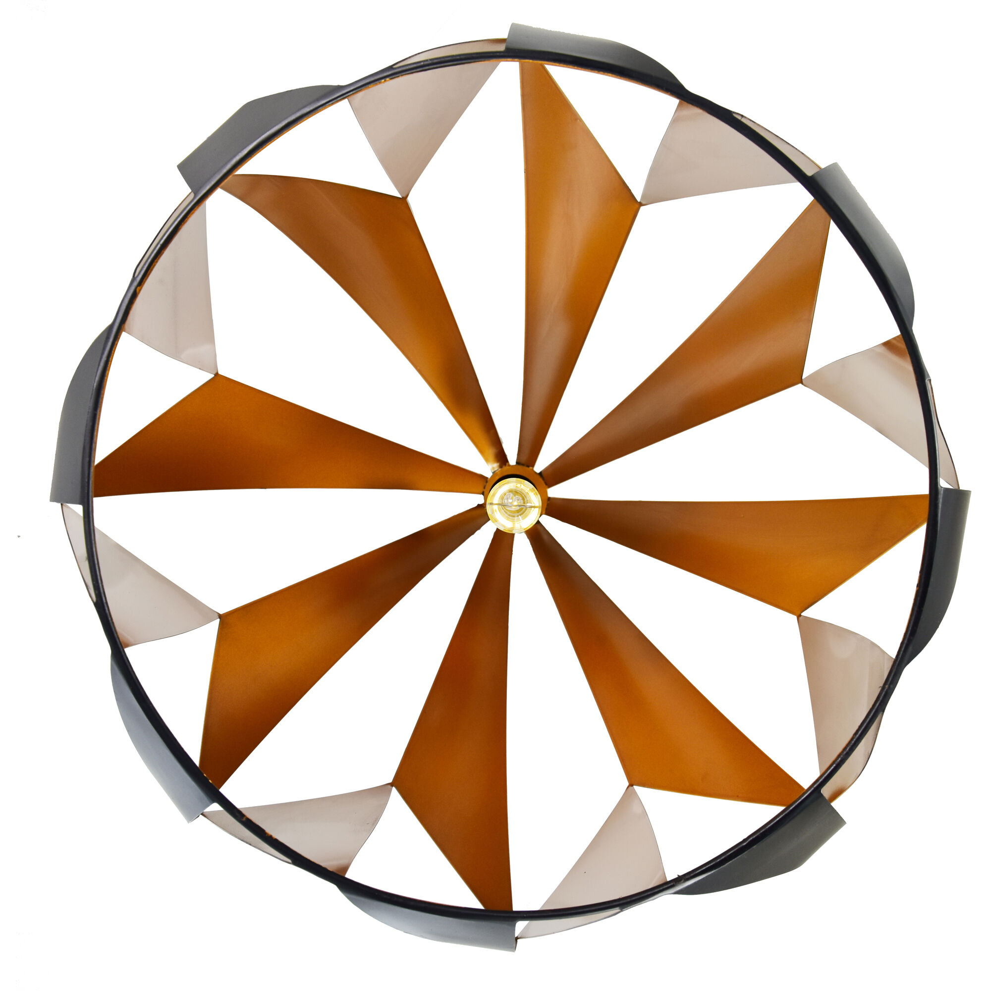 Oxide 1 Light 20 inch Black and Copper Down Pendant Ceiling Light