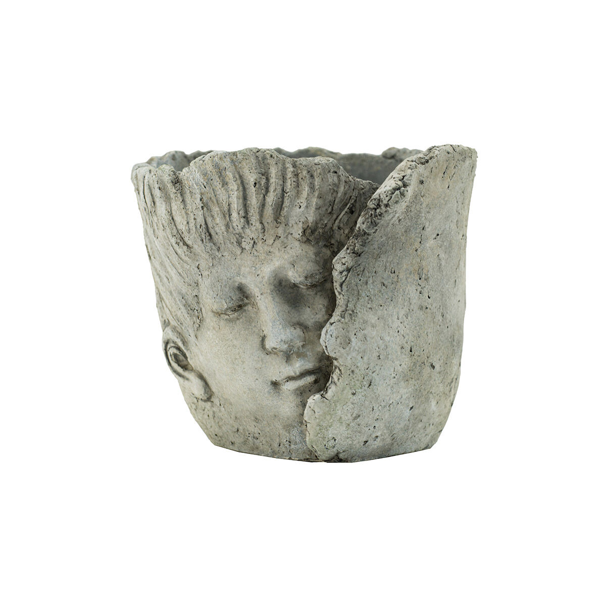 Dreaming Profile Gray Outdoor Planter