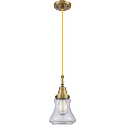 Bellmont 1 Light 6.5 inch Brushed Brass Mini Pendant Ceiling Light
