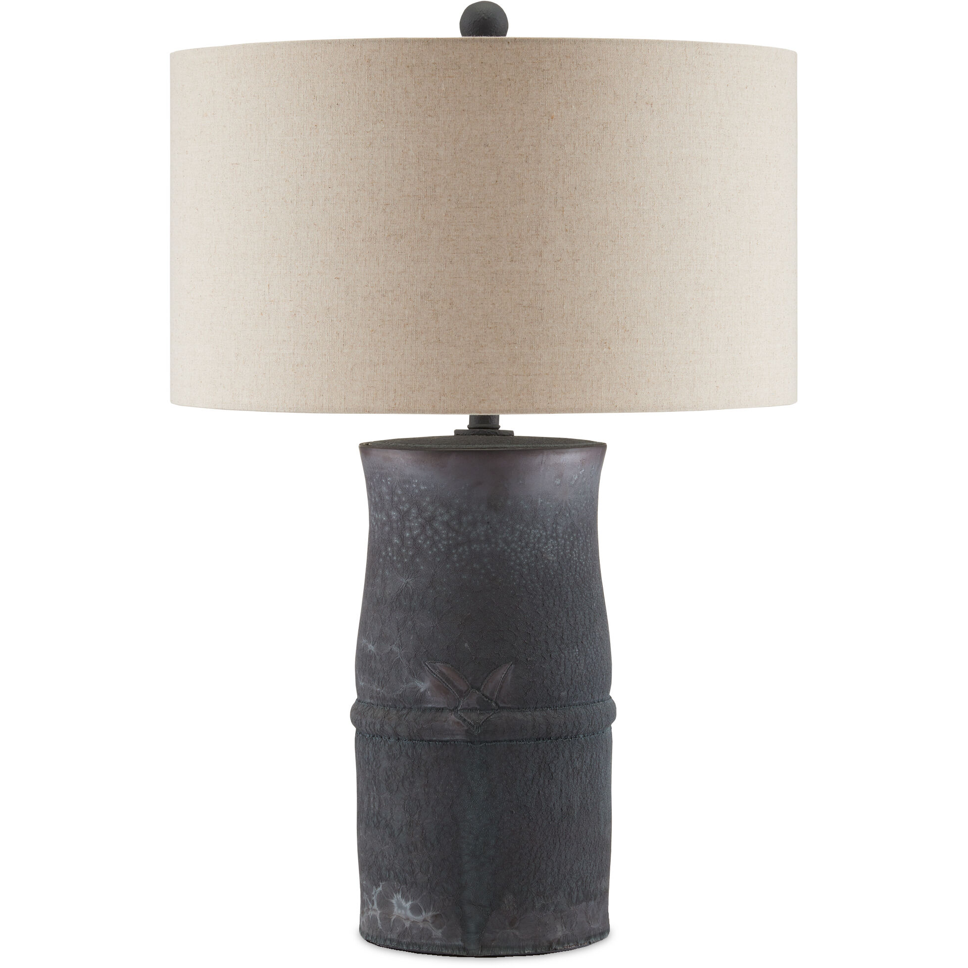Dark gray table lamp deals