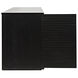 Smith 74 X 22 inch Hand Rubbed Black Sideboard, 4 Door