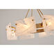 Canada 8 Light 32 inch Gold Chandelier Ceiling Light