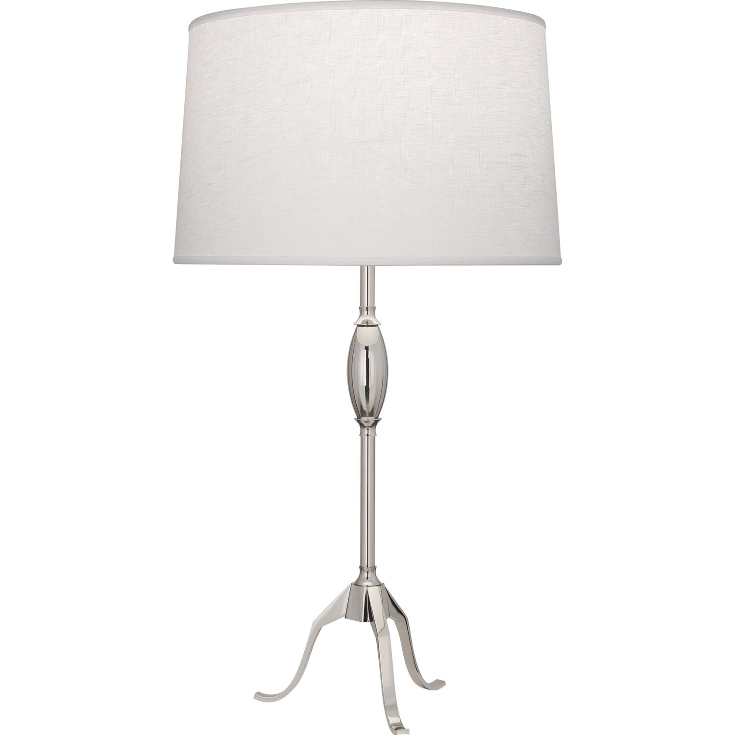 Grace 29 inch 150 watt Polished Nickel Table Lamp Portable Light