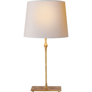 Dauphine 23.5 inch 100.00 watt Gilded Iron Bedside Lamp Portable Light in Natural Paper