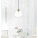 Baxter 1 Light 12 inch Satin Gold Pendant Ceiling Light