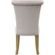 Lucasse Oatmeal and Sadalwood Dining Chair