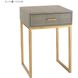 Shagreen Accent Table