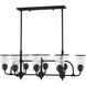 Lawrenceville 8 Light 21 inch Black Chandelier Ceiling Light