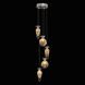 Essence 5 Light 11.5 inch Silver Pendant Ceiling Light