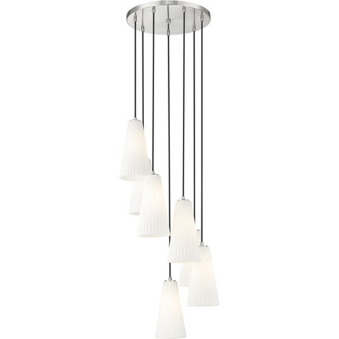 Farrell 7 Light 18 inch Brushed Nickel Chandelier Ceiling Light