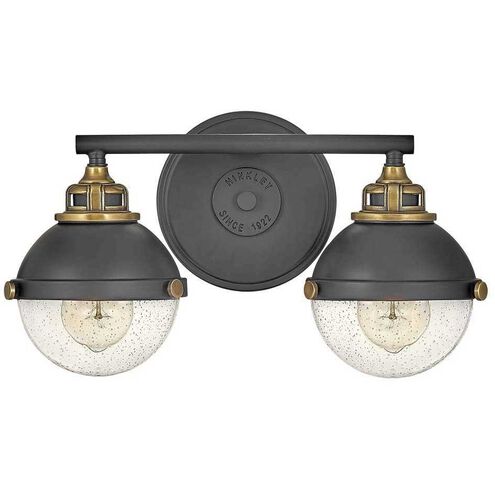 Fletcher 2 Light 16.00 inch Bathroom Vanity Light