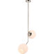 Ryland 2 Light 21 inch Chrome Pendant Ceiling Light