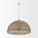 Sana 37.75 inch Brown Pendant Light Ceiling Light