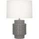 Small Dolly 21.38 inch 150 watt Smoky Taupe Accent Lamp Portable Light in Fondine
