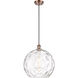 Ballston Athens Water Glass 1 Light 14 inch Antique Copper Pendant Ceiling Light