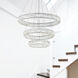 Madeline LED 32 inch Chrome Down Chandelier Ceiling Light