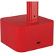 Portables 14 inch 3.00 watt Red Table Lamp Portable Light