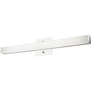 Jane-Slim LED 24 inch Chrome Bath Vanity Light Wall Light