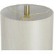 Halle 37 inch 100.00 watt Brushed Brass Table Lamp Portable Light
