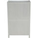 Hampton White Wash Dresser, Tall Boy