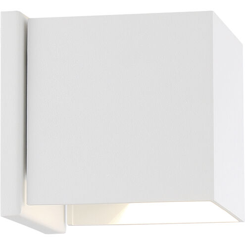 Lightgate LED 5 inch White Outdoor Wall Sconce