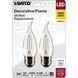 Lumos LED Medium 3 watt 120 2700K LED Filament, LED Filament
