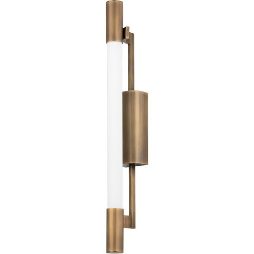 Merced 2 Light 2.75 inch Patina Brass ADA Wall Sconce Wall Light