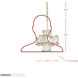 Cubic 1 Light 11.5 inch Calypso Gold Pendant Ceiling Light