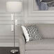 Alston 61.38 inch 150 watt Polished Nickel Floor Lamp Portable Light