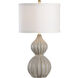 Wildwood 30 inch 100 watt Natural Concrete Table Lamp Portable Light
