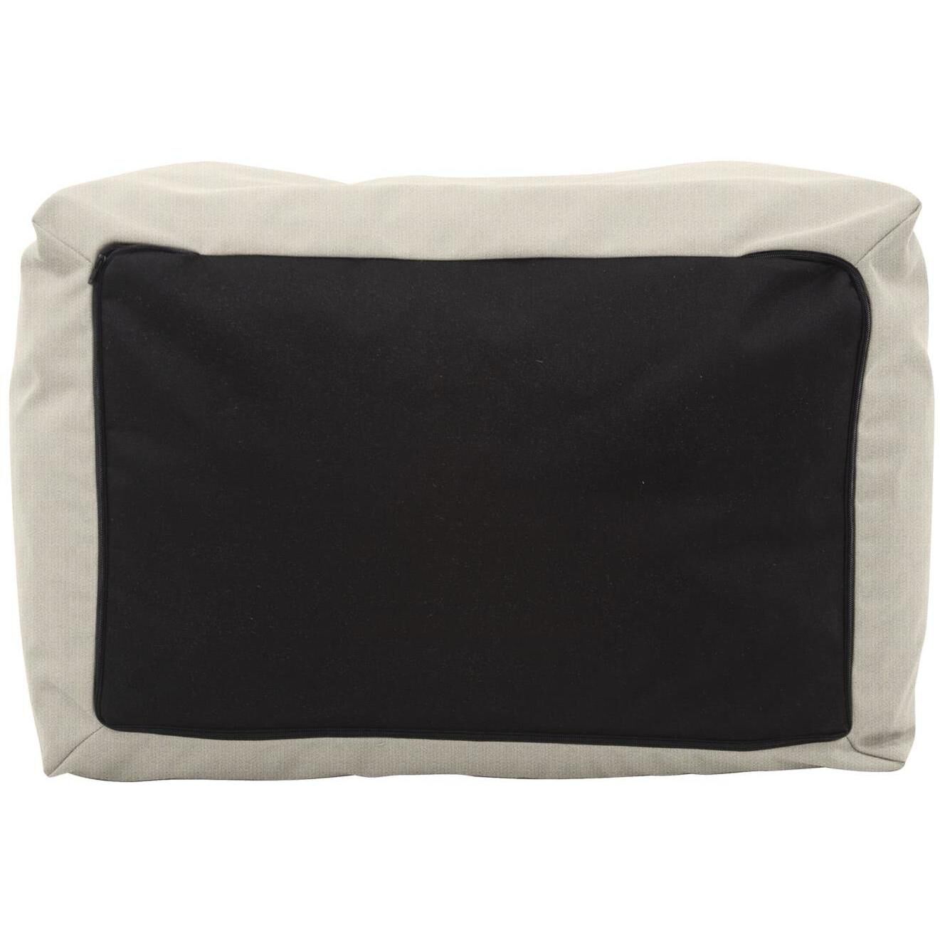 Driftwood 18.25 inch Natural Outdoor Pouf Bench