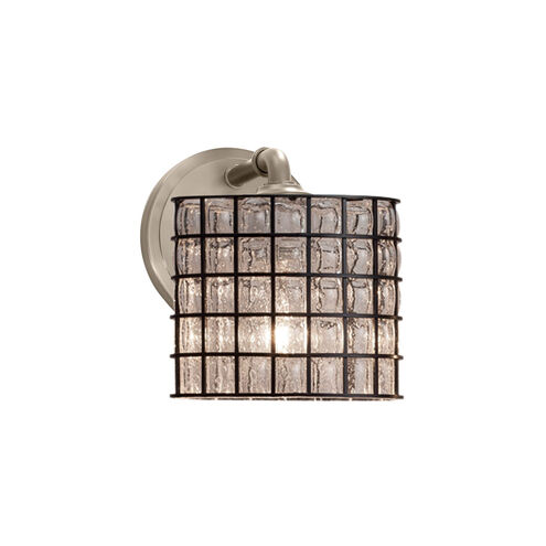 Wire Glass 1 Light 6.50 inch Wall Sconce