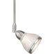 Sean Lavin Tilt 1 Light 120 Satin Nickel Low-Voltage Track Head Ceiling Light in Monopoint, 2 inch