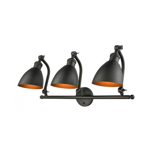Franklin Restoration Salem LED 28 inch Oil Rubbed Bronze Bath Vanity Light Wall Light, Franklin Restoration